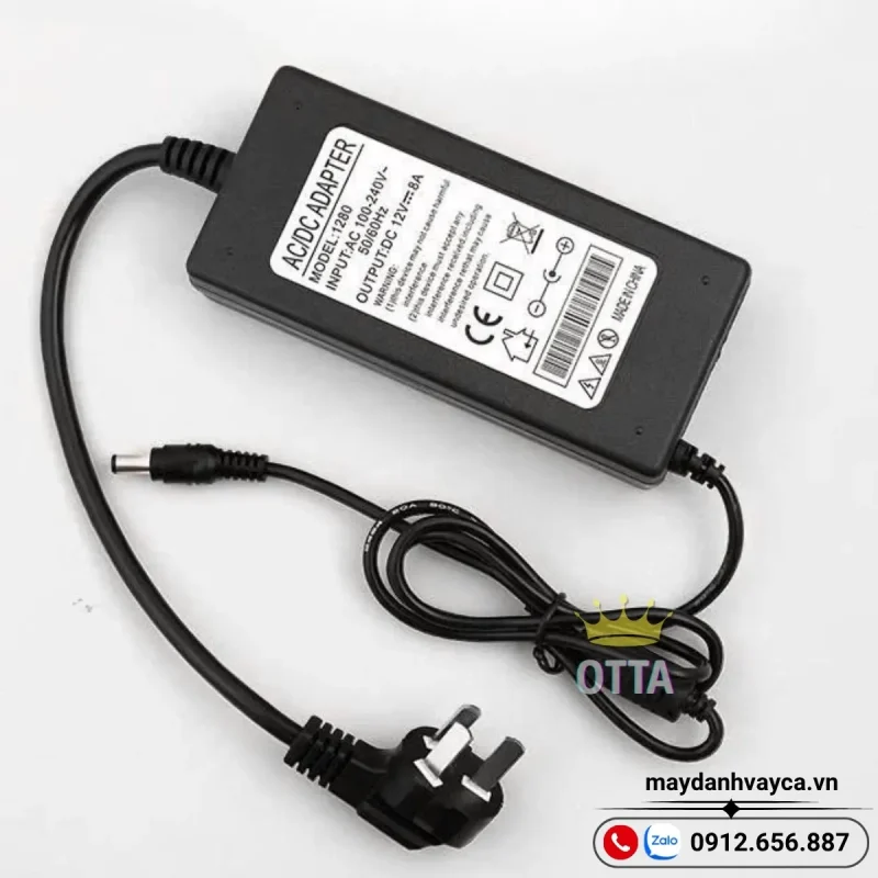 Adapter nắn dòng máy đánh vảy cá OTTA dùng điện