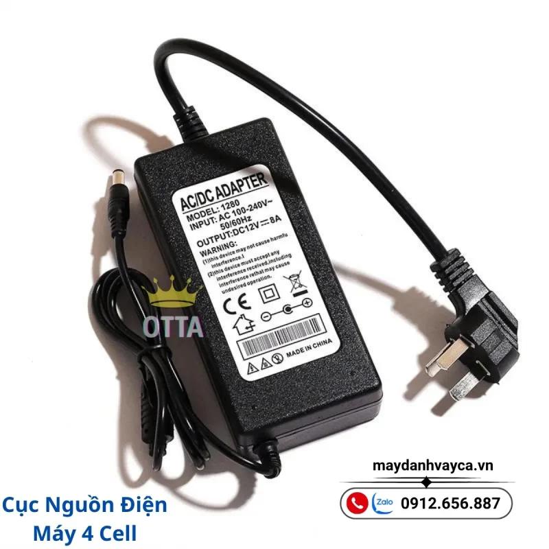 Cục Nguồn Adapter Máy Đánh Vảy Cá OTTA