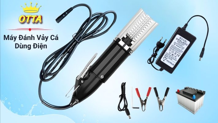 máy đánh vảy cá dùng điện 