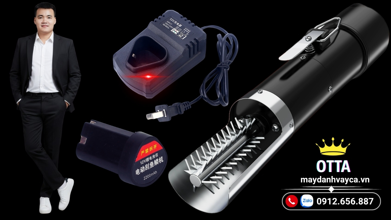 Máy đánh vảy cá bằng Pin cũng có những nhược điểm nhất định