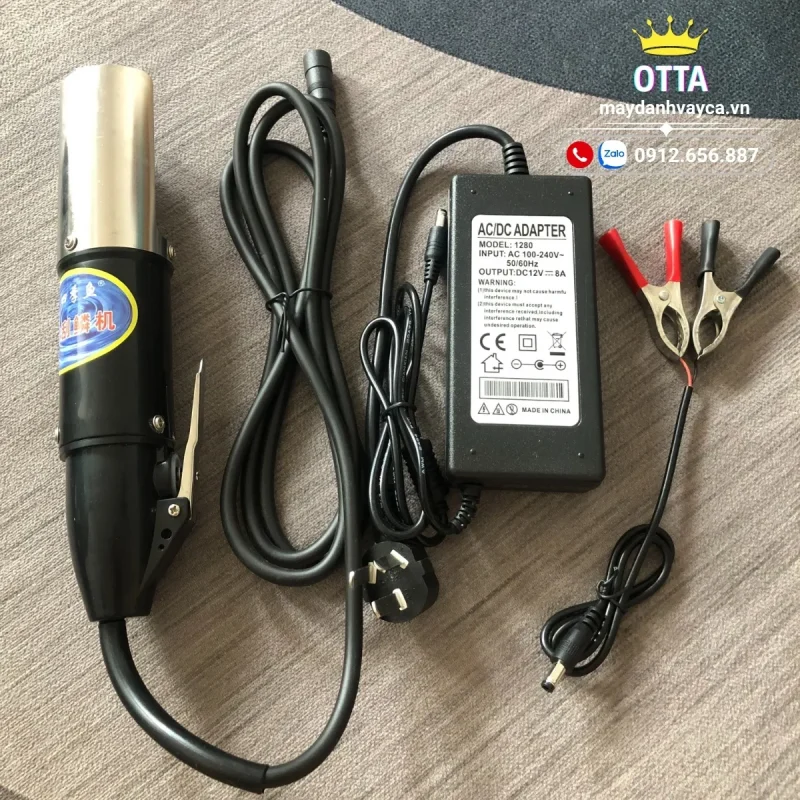 Thông số chi tiết máy đánh vảy cá OTTA VC85