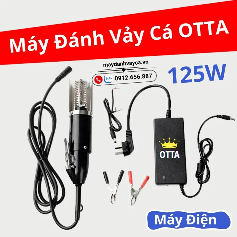 Ưu điểm của 2 loại máy đánh vảy cá dùng điện OTTA là VC72 và VC85
