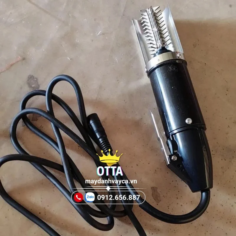 Vệ sinh máy đánh vảy cá điện VC85 đúng cách để máy có tuổi thọ tốt hơn