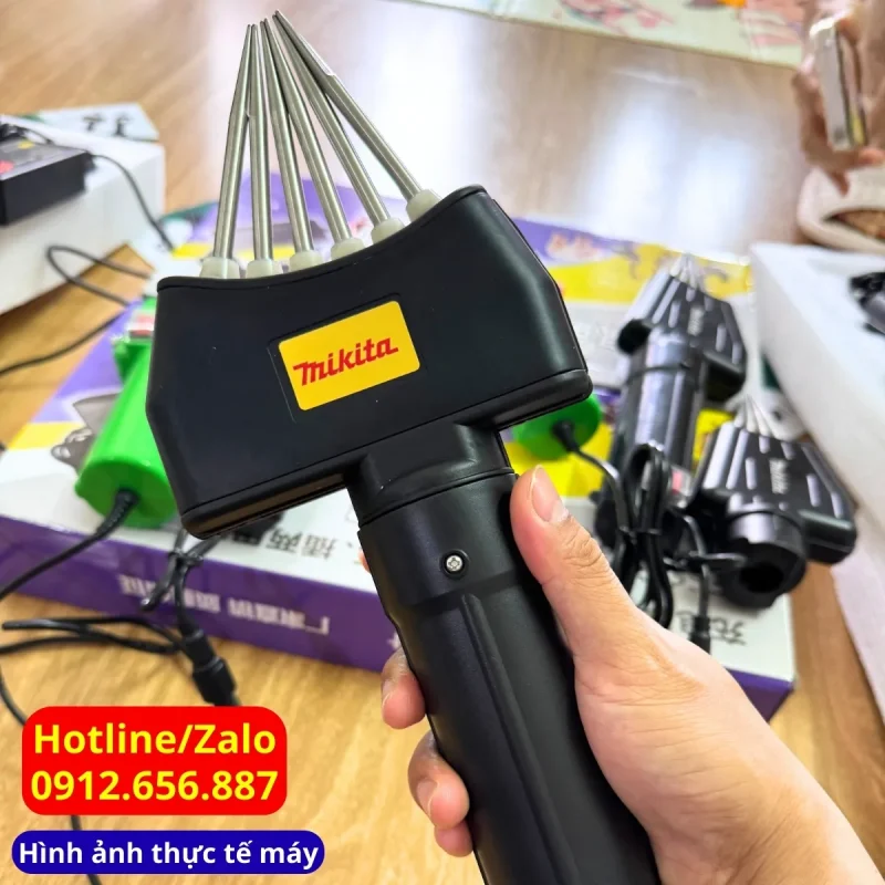 Điểm khác của máy nhổ lông măng vịt 6 mũi kẹp