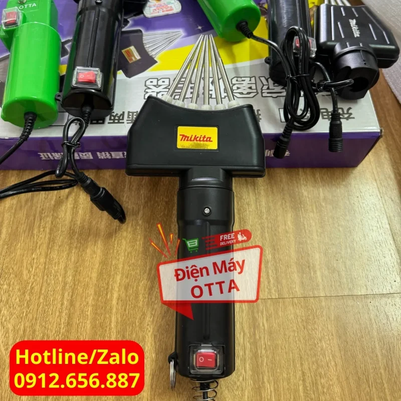 Máy nhổ lông vịt 6 mũi kẹp Mikita mới nhất 2026