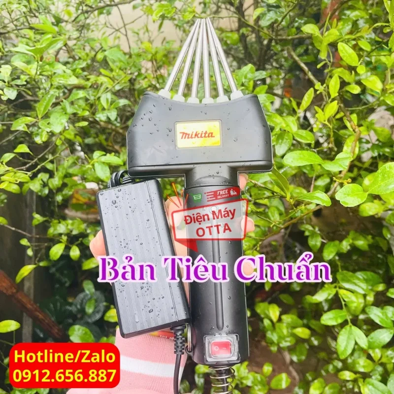 máy nhổ lông vịt 6 mũi Mikita bản tiêu chuẩn