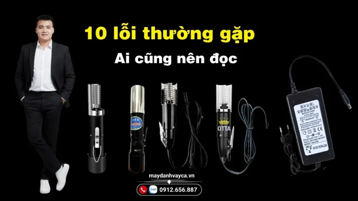 10 Lỗi Thường Gặp Khi Dùng Máy Đánh Vảy Cá OTTA