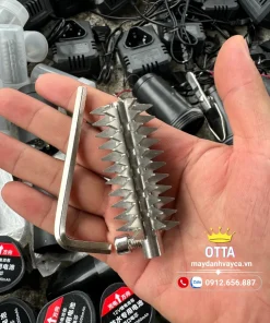 lưỡi máy đánh vảy cá otta pin 3 cell