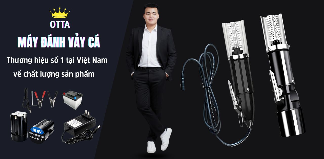 Thương hiệu OTTA – Máy đánh vảy cá uy tín hàng đầu Việt Nam