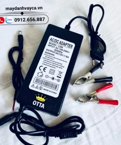 máy đánh vảy cá otta dùng điện VC72 có Adapter nắn dòng sang 12v nên rất an toàn