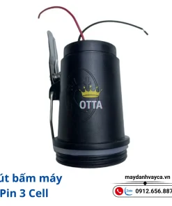 Nút Bấm Máy Đánh Vảy Cá OTTA 3 Cell Pin Sạc logo